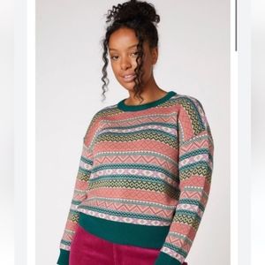 MADELINE FAIRISLE SWEATER, brandnew, size small/medium